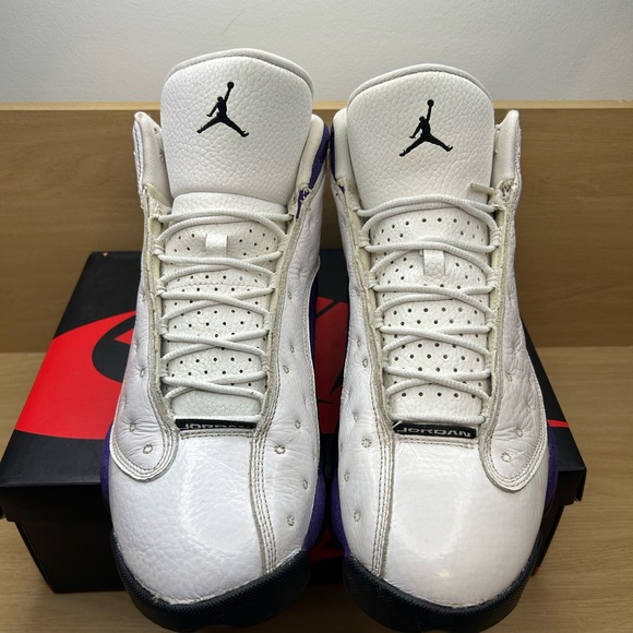 Size 10 - Air Jordan 13 Retro Lakers - Picture 5 of 16